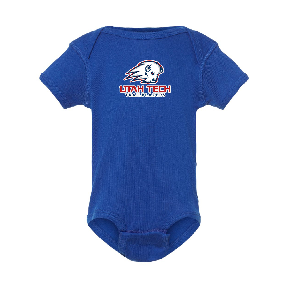 Utah Tech Trailblazers Rabbit Skins Infant Baby Rib Bodysuit