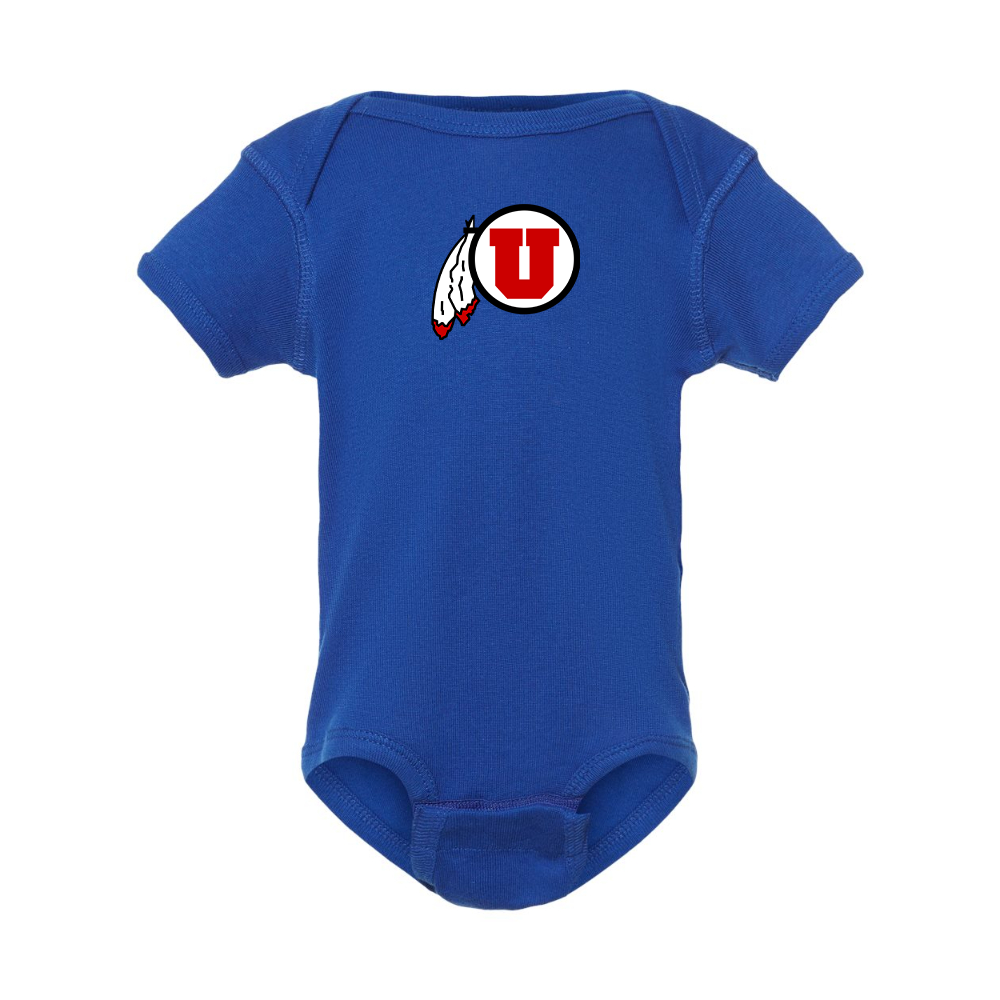 Utah Utes Rabbit Skins Infant Baby Rib Bodysuit