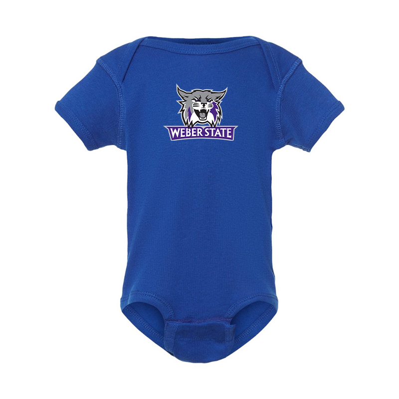 Weber State Wildcats Rabbit Skins Infant Baby Rib Bodysuit