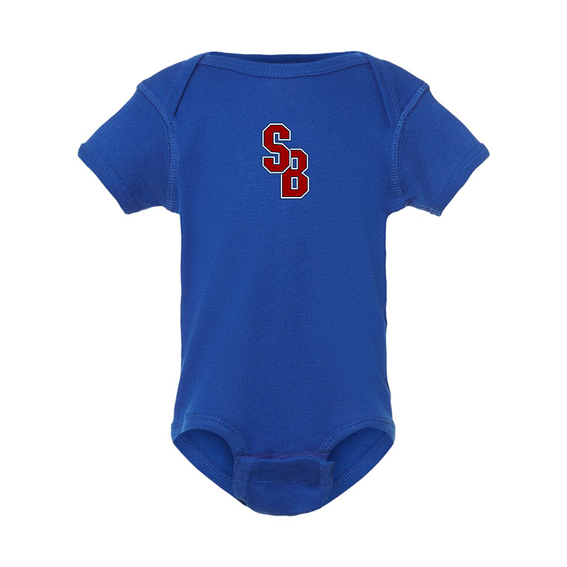 Stony Brook Seawolves  Rabbit Skins Infant Baby Rib Bodysuit