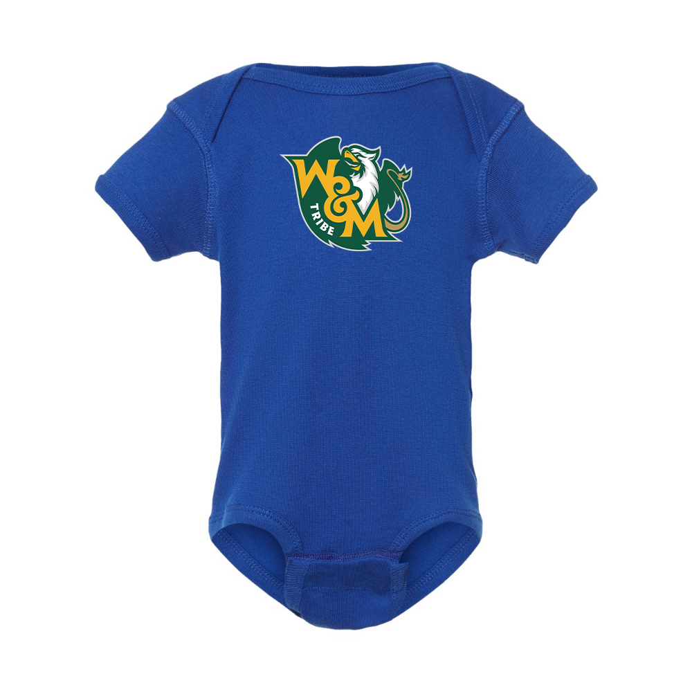 William and Mary Tribe  Rabbit Skins Infant Baby Rib Bodysuit