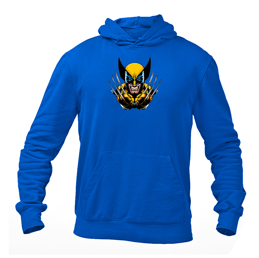 Men's Wolverine 2025 Art  Gildan  Heavy Blend Hooded Sweatshirt
