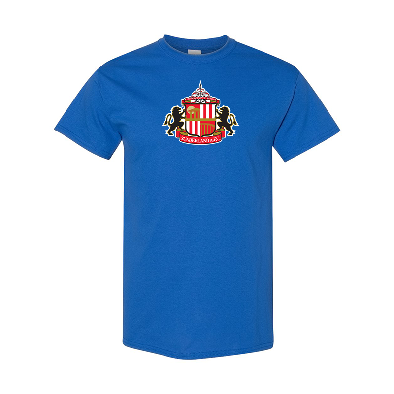 Men's  Sunderland AFC Soccer  Gildan Heavy Cotton T-Shirt