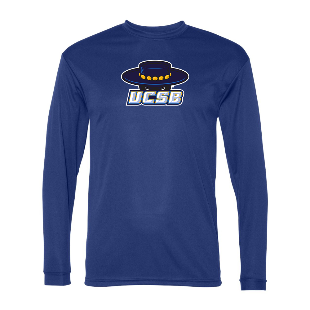 Men's UCSB Gauchos Performance Long Sleeve T-Shirt