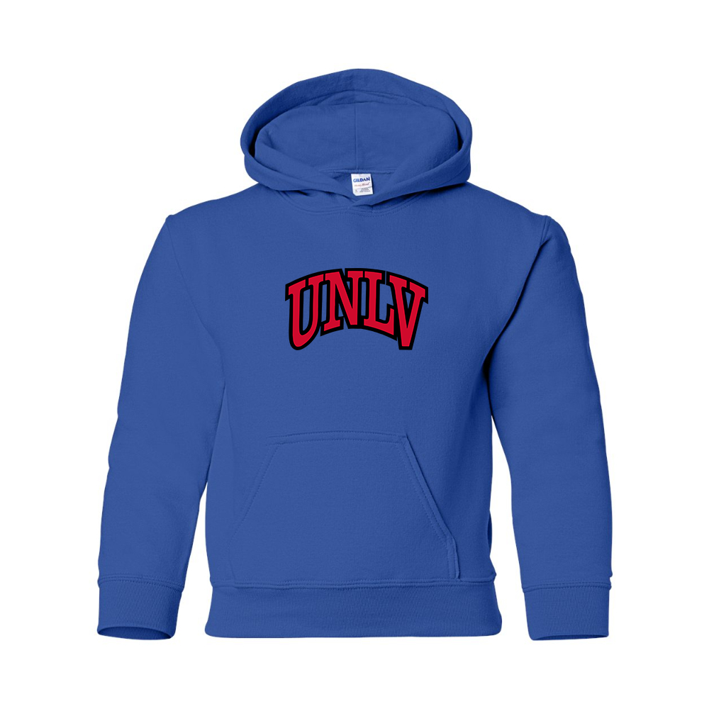 Youth UNLV Rebels Gildan Heavy Blend  Hooded Sweatshirt