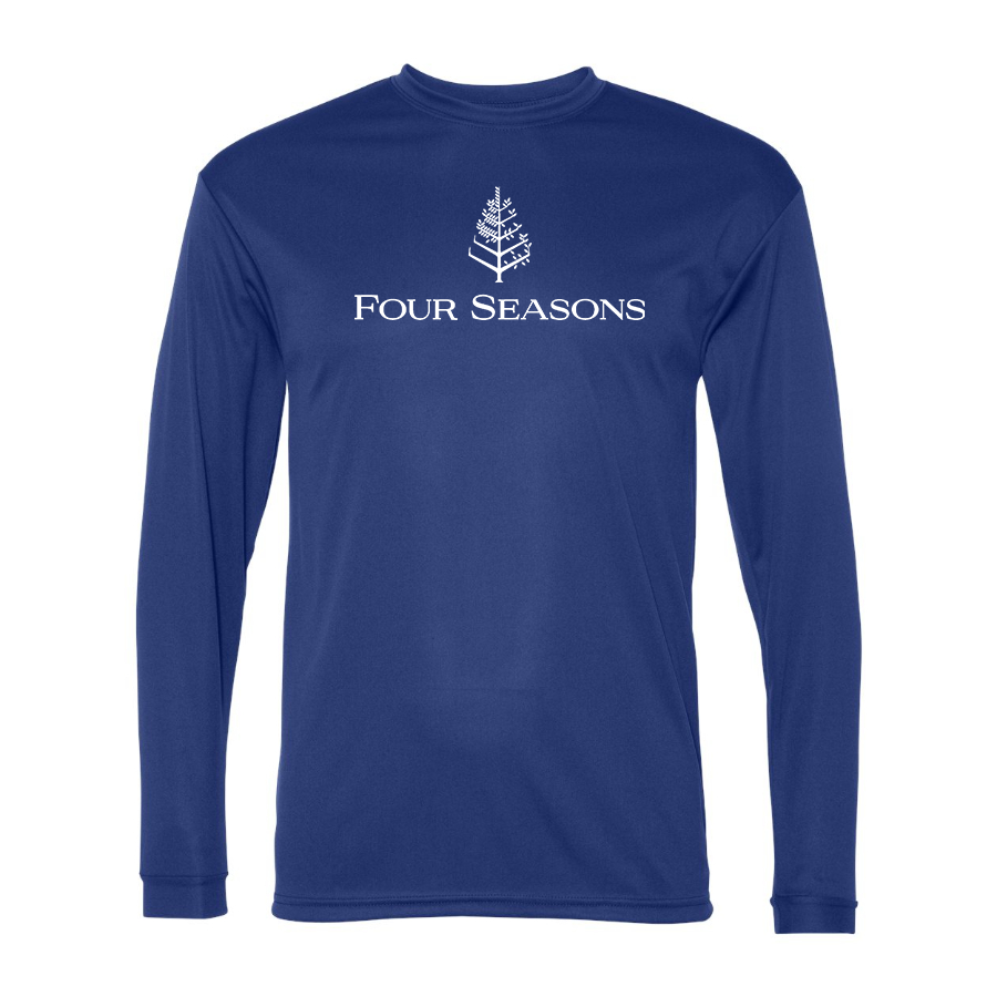 Men's  Four Seasons  Polyester Long Sleeve T-Shirt