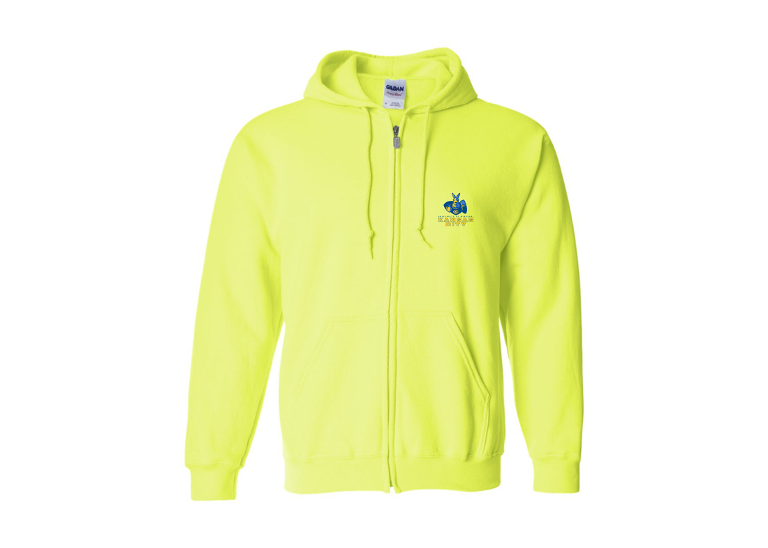 Men's UMKC Kangaroos Gildan Heavy Blend Full Zip Hooded Sweatshirt