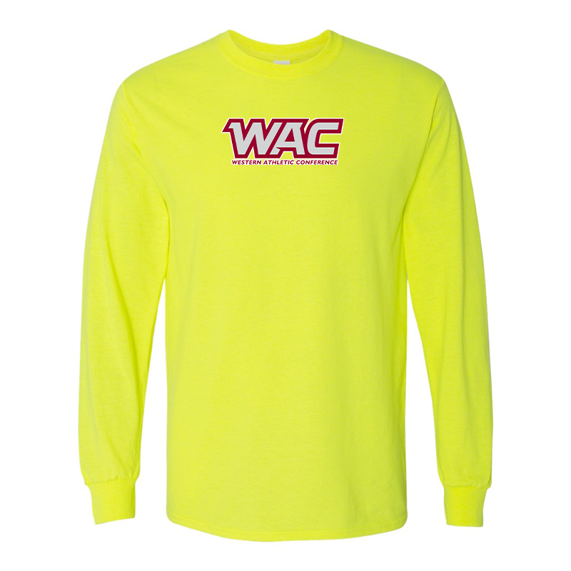 Men's Western Athletic Conference Gildan Heavy Cotton Long Sleeve T-Shirt