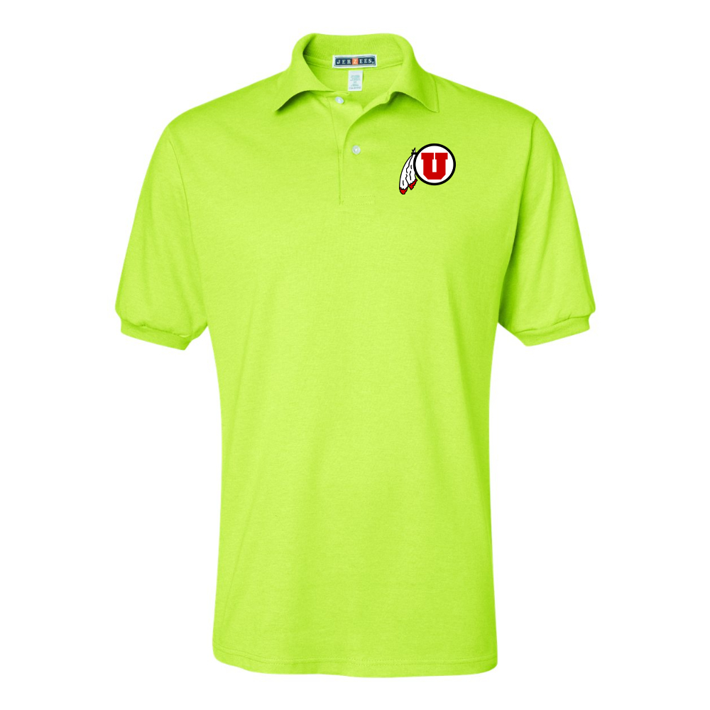 Men's Utah Utes  JERZEES  SpotShield polo