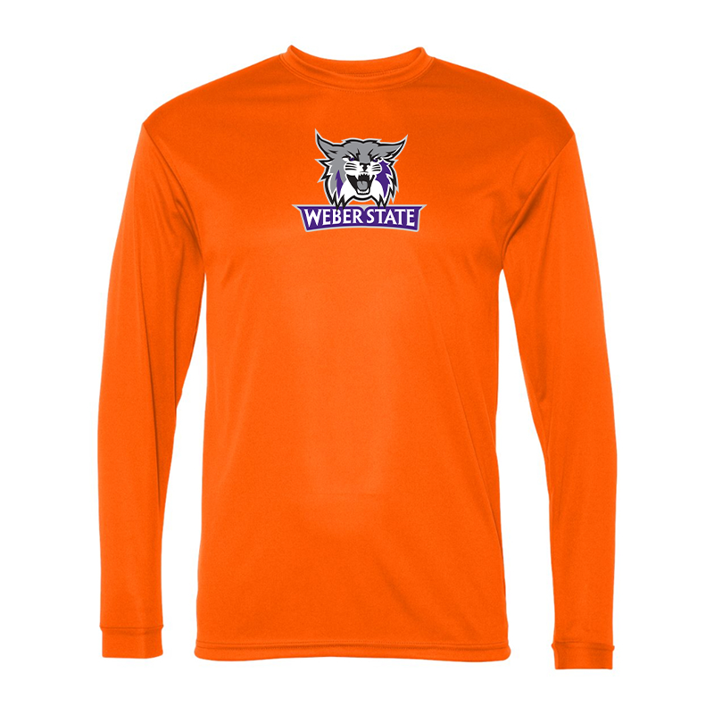 Men's Weber State Wildcats  Performance Long Sleeve T-Shirt