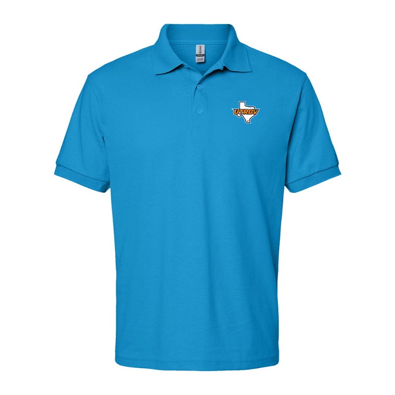 Men's UTRGV Vaqueros Gildan Dry Blend Jersey Polo
