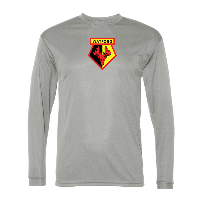 Men's Watford Soccer Performance Long Sleeve T-Shirt