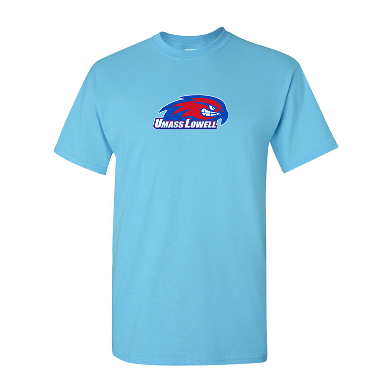 Men's  UMass Lowell River Hawks Gildan Heavy Cotton T-Shirt