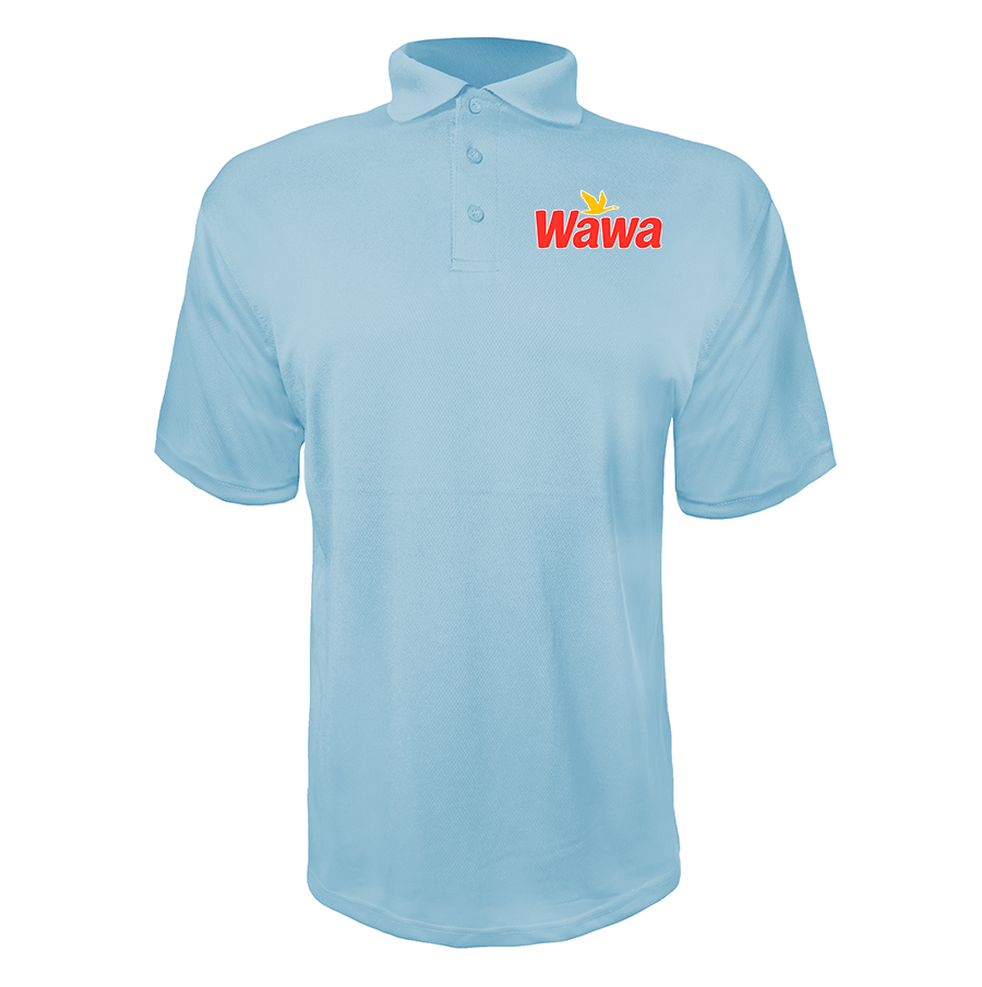 Men's Wawa Gas Station  Polyester Polo