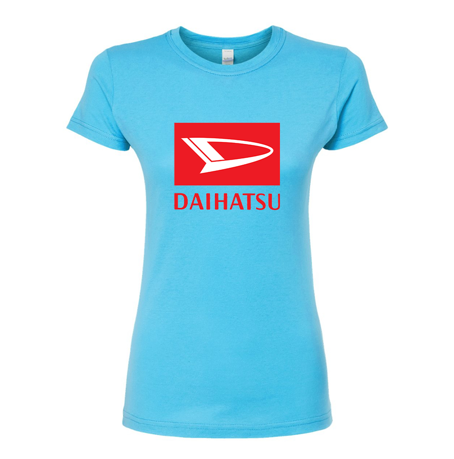 Women’s Daihatsu Car Truck Round Neck T-Shirt