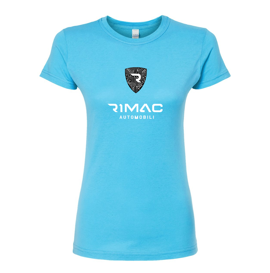 Women’s Rimac Automobili Round Neck T-Shirt