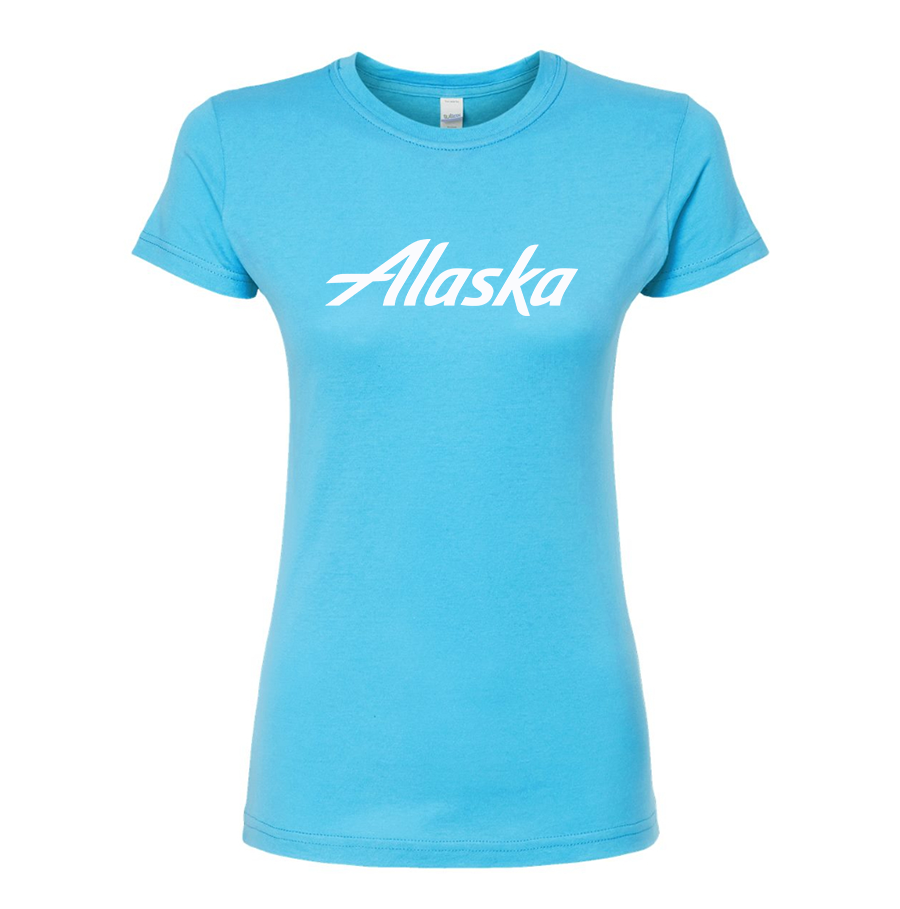 Women’s Alaska Airline Round Neck T-Shirt