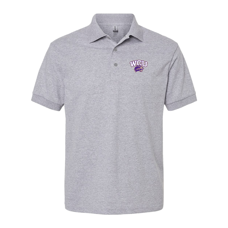 Men's Western Carolina Catamounts Gildan Dry Blend Jersey Polo