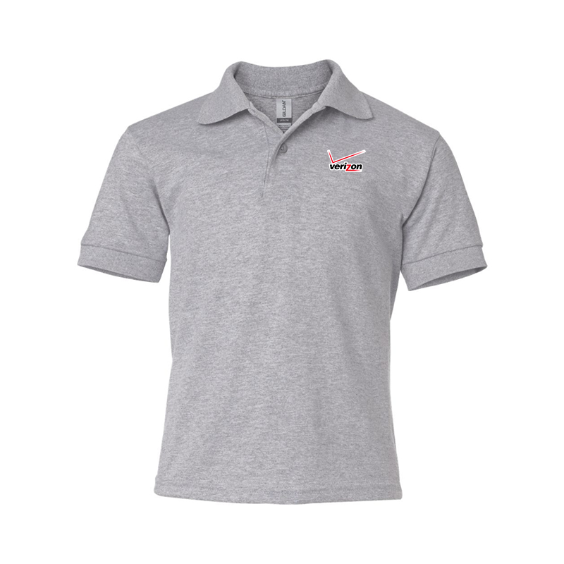 Youth Verizon Wireless Gildan Dry Blend Jersey Polo