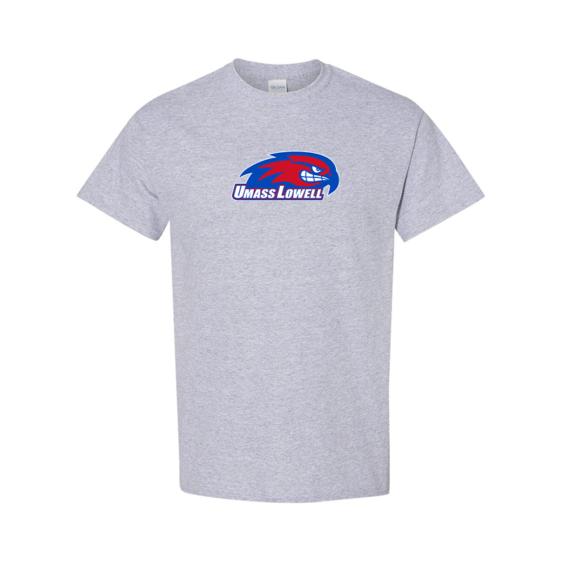 Men's  UMass Lowell River Hawks Gildan Heavy Cotton T-Shirt