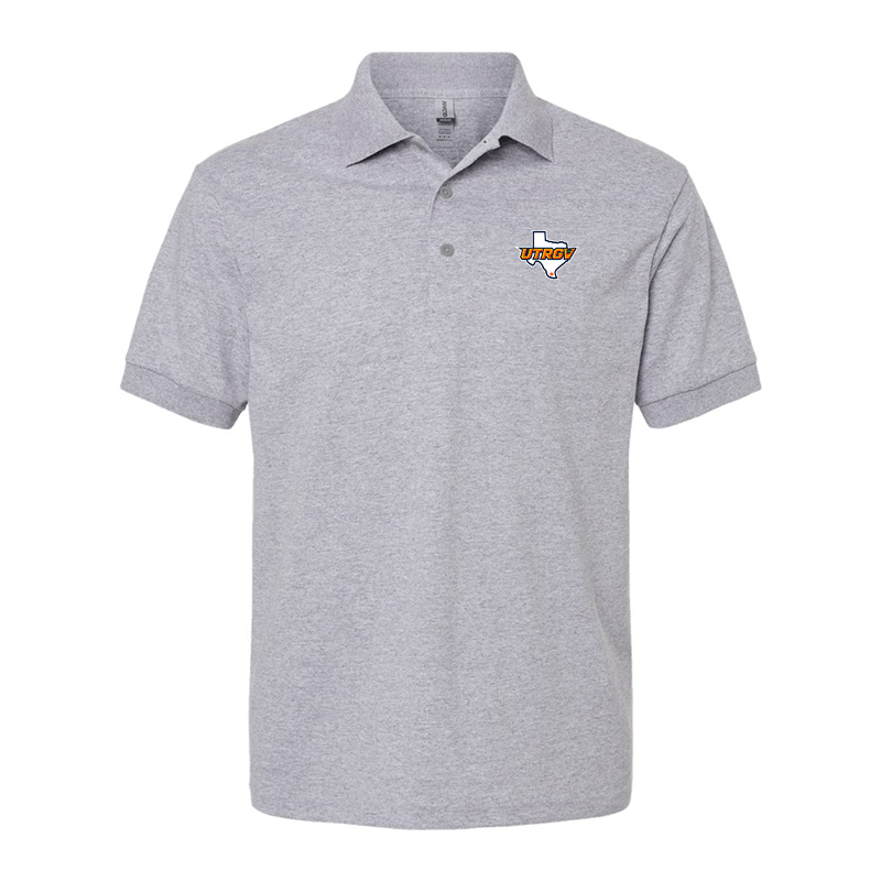 Men's UTRGV Vaqueros Gildan Dry Blend Jersey Polo