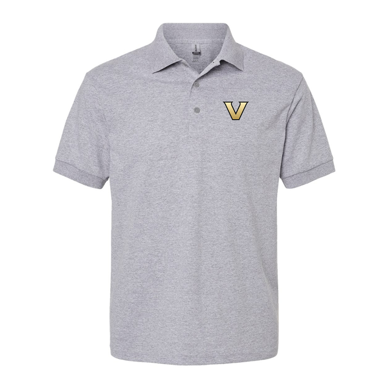 Men's Vanderbilt Commodores Gildan Dry Blend Jersey Polo