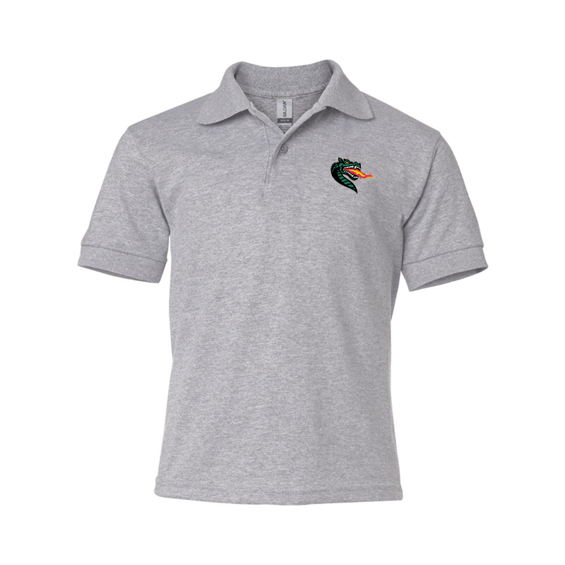 Youth UAB Blazers Gildan Dry Blend Jersey Polo