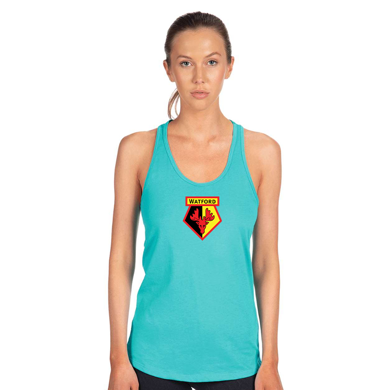 Women's Watford Soccer Next Level Ideal Racerback Tank