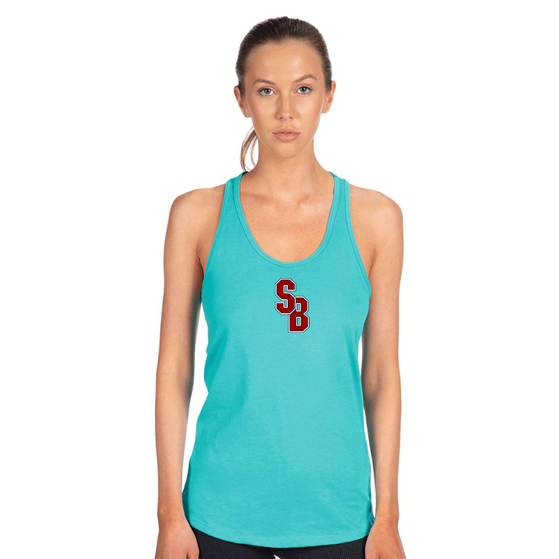 Women's Stony Brook Seawolves  Next Level Ideal Racerback Tank