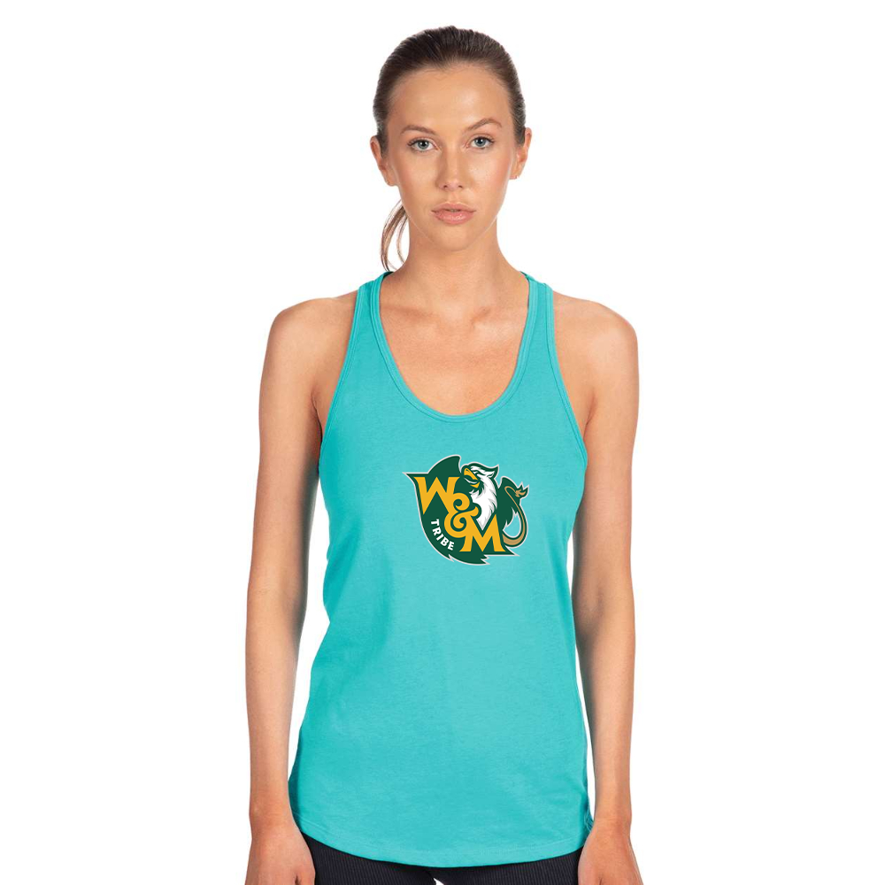 Women's William and Mary Tribe   Next Level V-Neck T-Shirt