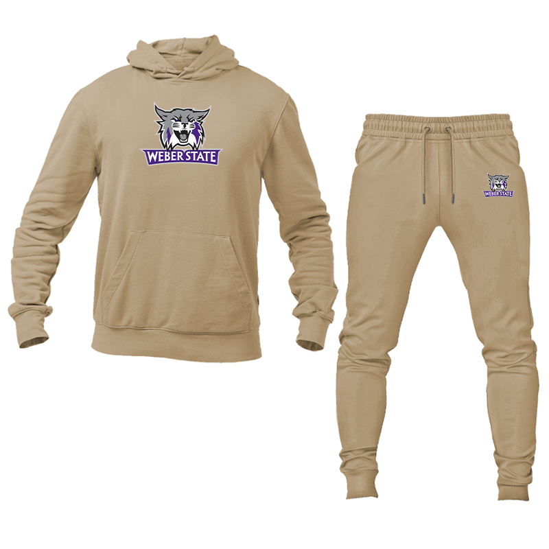 Men's Weber State Wildcats Hoodie Joggers Set
