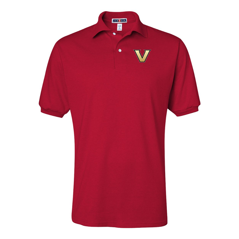 Men's Vanderbilt Commodores JERZEES  SpotShield polo