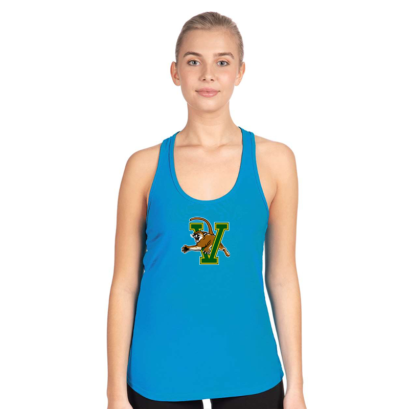 Women's Vermont Catamounts Next Level Ideal Racerback Tank