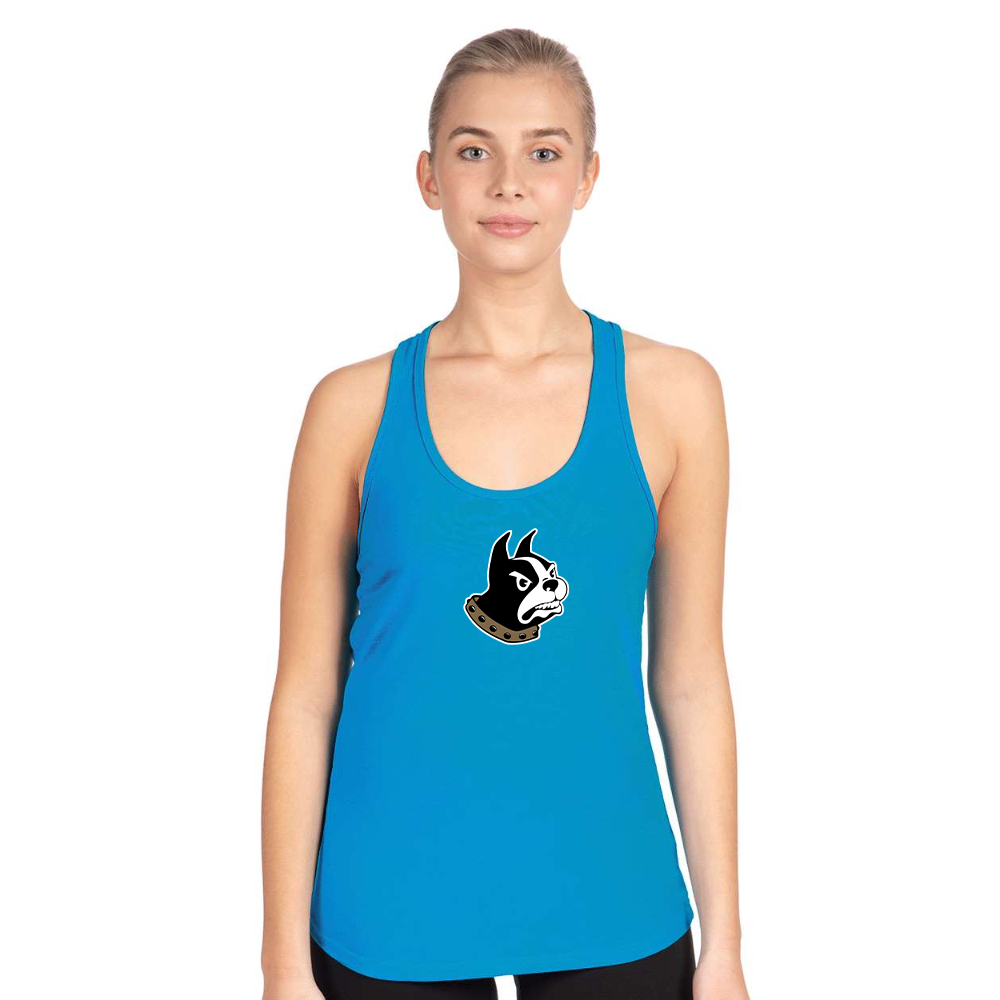 Women's Wofford Terriers Next Level Ideal Racerback Tank