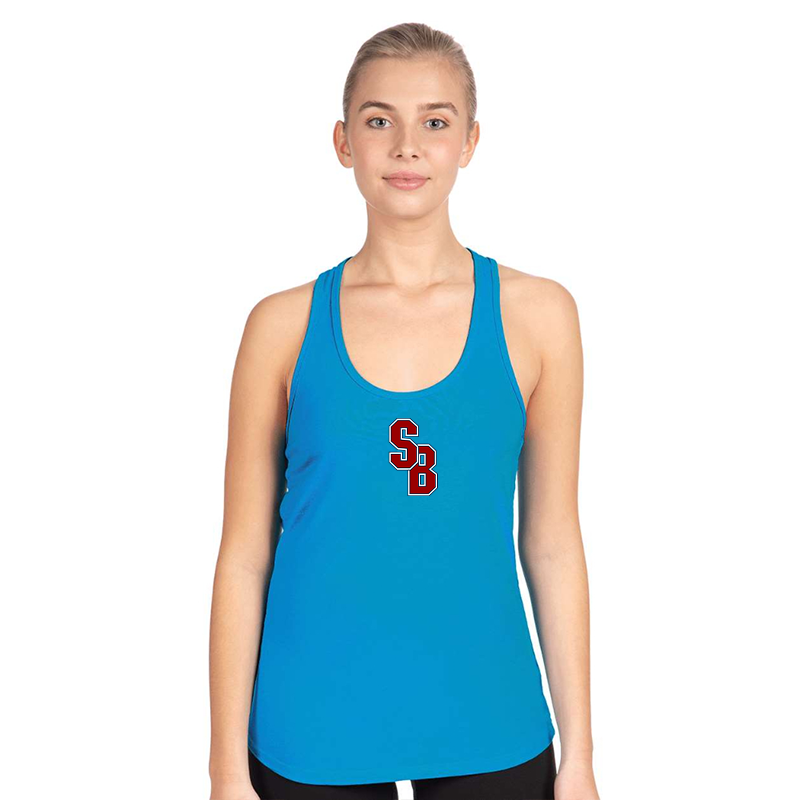 Women's Stony Brook Seawolves  Next Level Ideal Racerback Tank