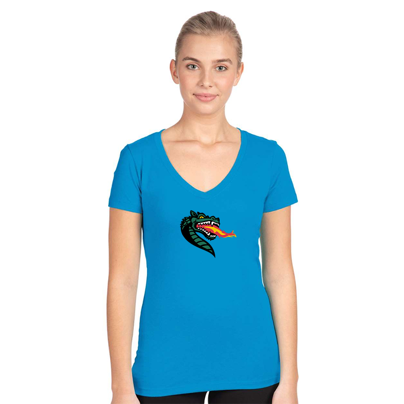 Women's UAB Blazers  Next Level V-Neck T-Shirt