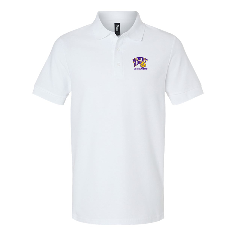 Men's Western Illinois Leathernecks Gildan Hammer Pique Polo