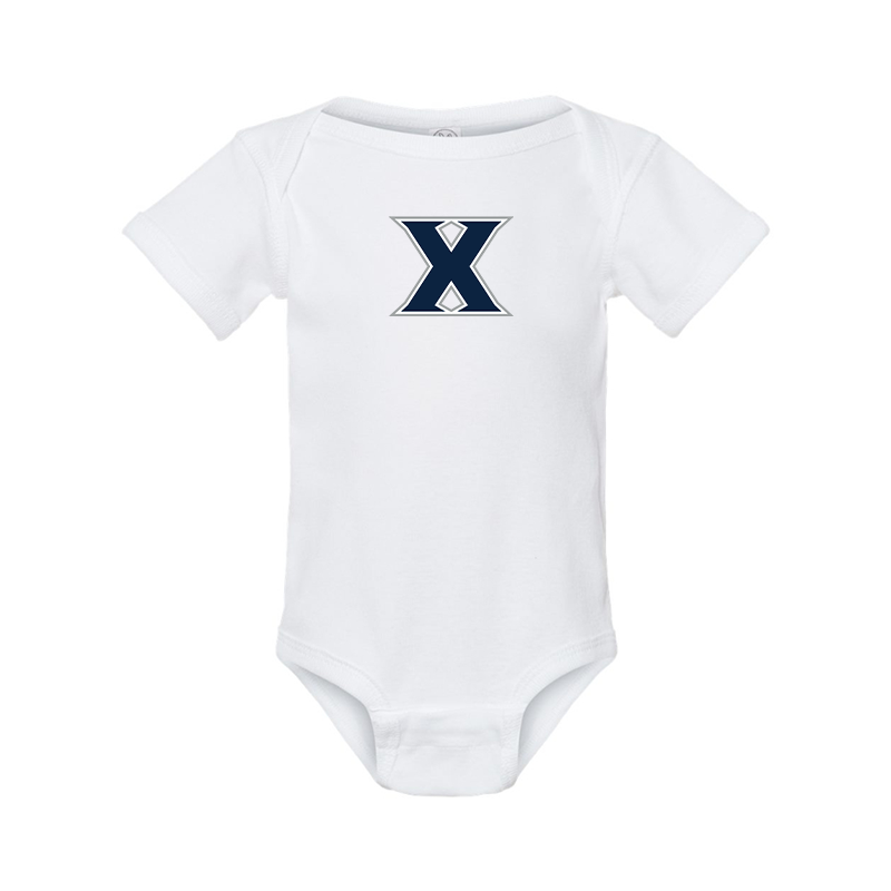 Xavier Musketeers  Rabbit Skins Infant Baby Rib Bodysuit
