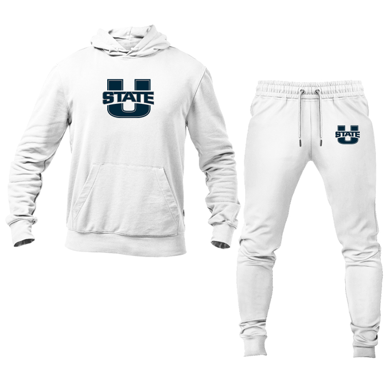 Men's Utah State Aggies Hoodie Joggers Set