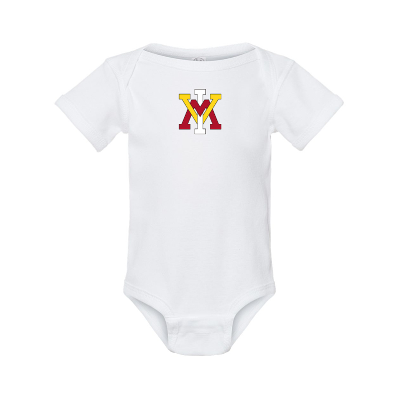VMI Keydets Rabbit Skins Infant Baby Rib Bodysuit