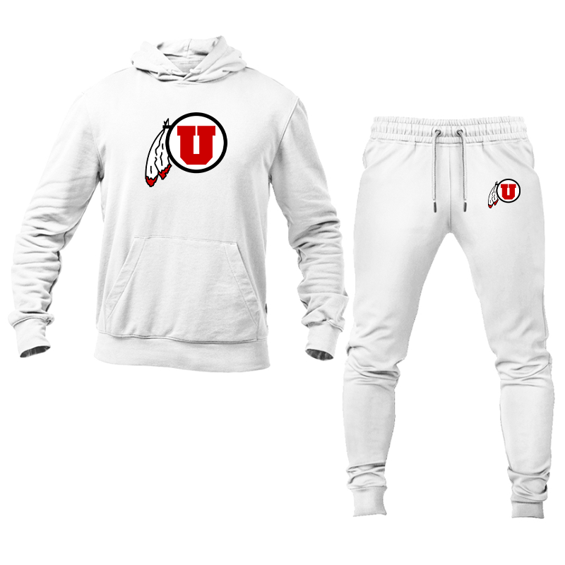Men's Utah Utes Hoodie Joggers Set
