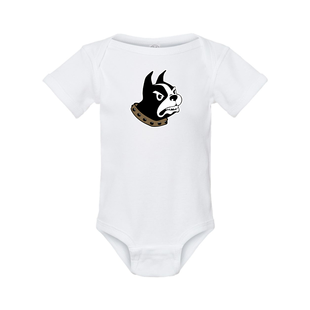 Wofford Terriers   Rabbit Skins Infant Baby Rib Bodysuit