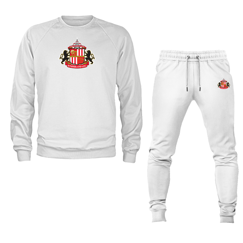 Men's  Sunderland AFC Soccer Crewneck Sweatshirt Joggers Suit