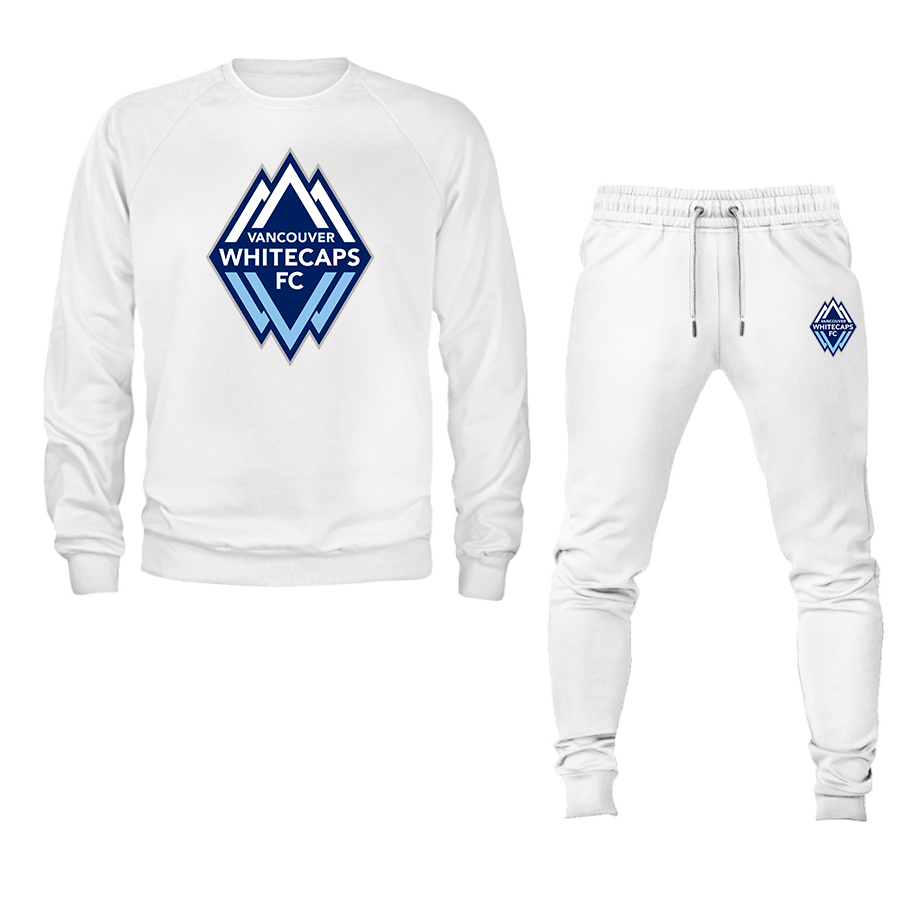 Men's Vancouver Whitecaps FC Crewneck Sweatshirt Joggers Suit