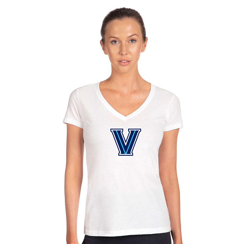 Women's Villanova Wildcats Next Level V-Neck T-Shirt