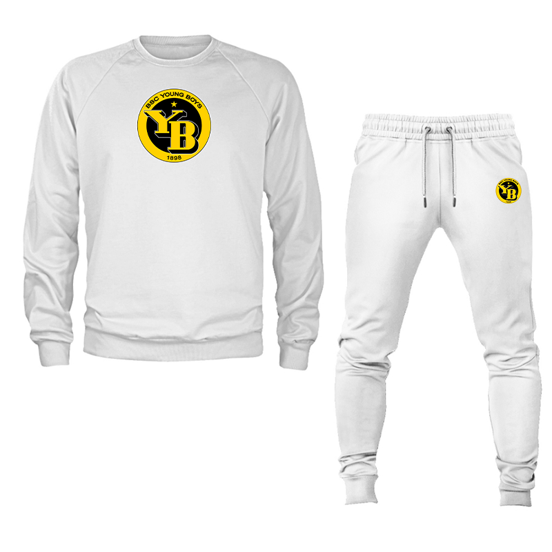 Men's Young Boys Soccer Crewneck Sweatshirt Joggers Suit