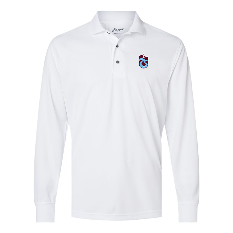 Men's  Trabzonspor Soccer Paragon Prescott Long Sleeve Polo