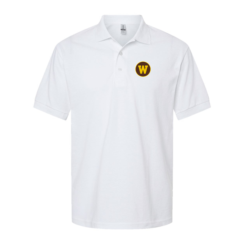 Men's   Western Michigan Broncos  Gildan Dry Blend Jersey Polo