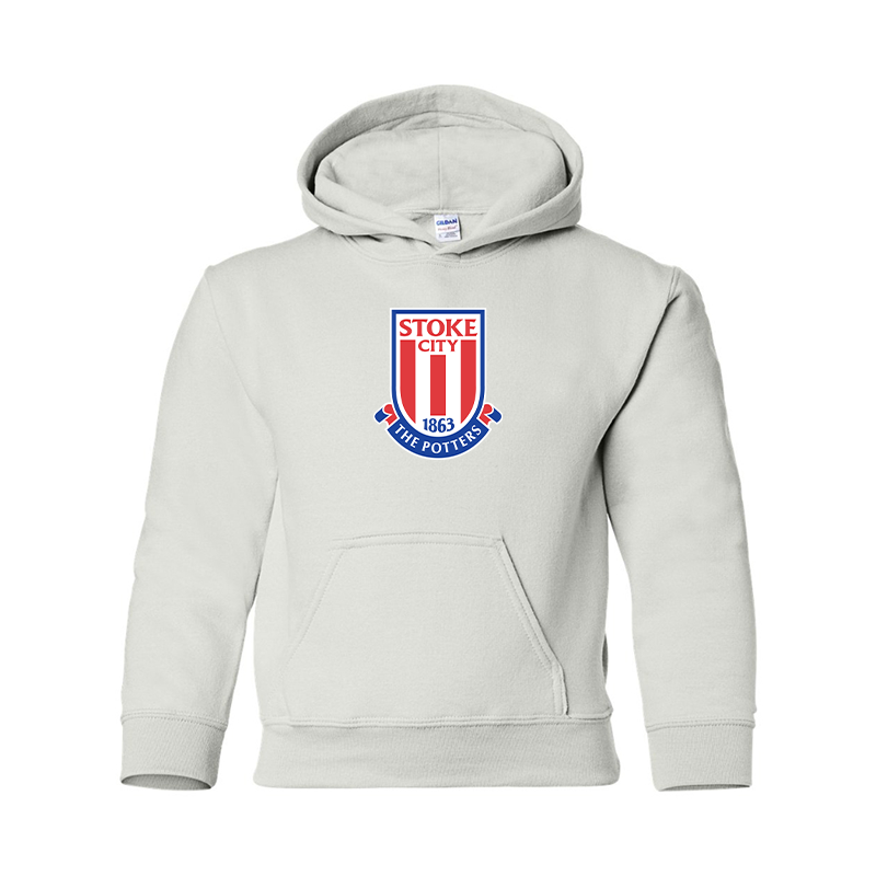 Youth Stoke City Soccer  Gildan Heavy Blend  Hooded Sweatshirt