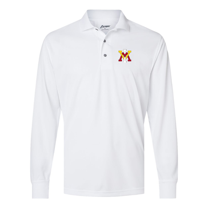 Men's VMI Keydets Paragon Prescott Long Sleeve Polo